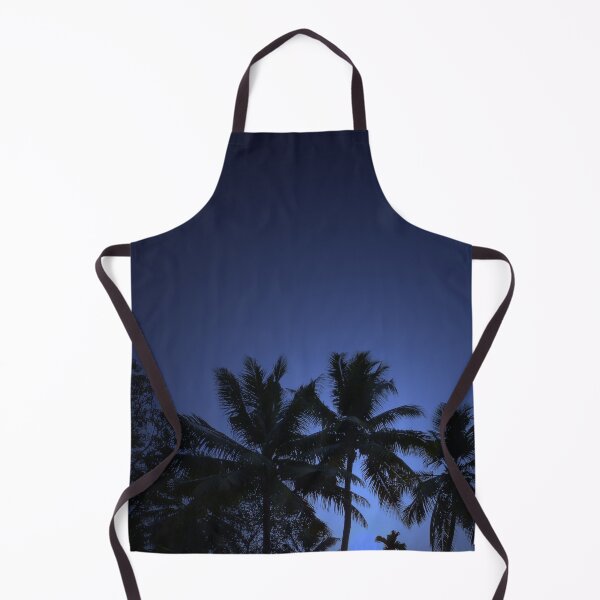 Item preview, Vintage Tropical Coconut Palm Trees Night Moonlight designed and sold by worldways.