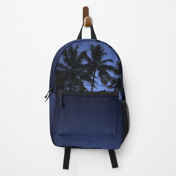 Item preview, Vintage Tropical Coconut Palm Trees Night Moonlight designed and sold by worldways.