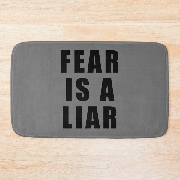 Item preview, Fear is a Liar designed and sold by ArtOfRebellion.
