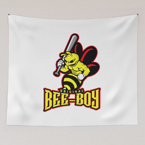 Item preview, Original Bee Boy Baseball Tough Guy Muscles designed and sold by OmmeDesigns.