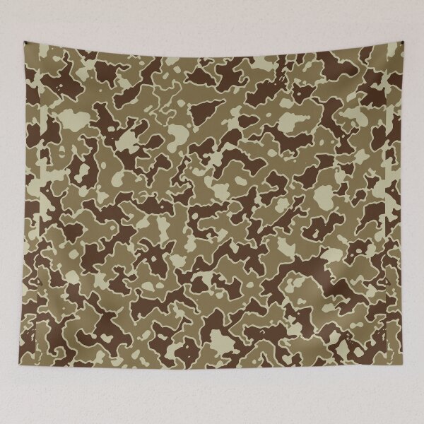 Item preview, Desert Camouflage Multicolor Patterns in Green, Brown and Sand designed and sold by ShopieHome.