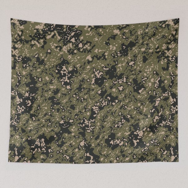 Item preview, Military Camouflage Colored Pencil Patterns in Green, Beige and Black designed and sold by ShopieHome.