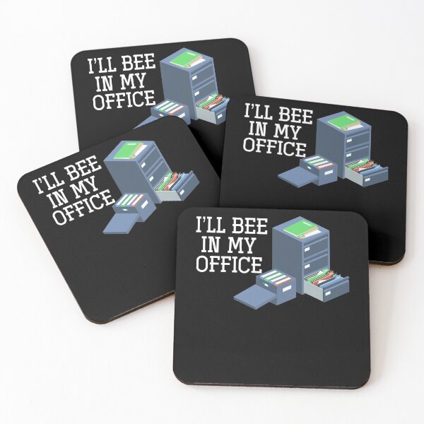 Item preview, I'll Bee In My Office Beekeeper designed and sold by bestshirtdesign.