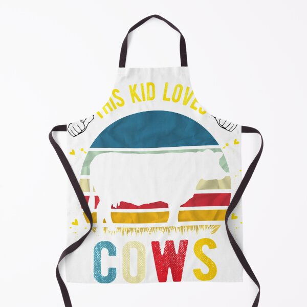 Item preview, Kids This Kid Loves Cows Boys and Girls Cow designed and sold by TaunoMeri.