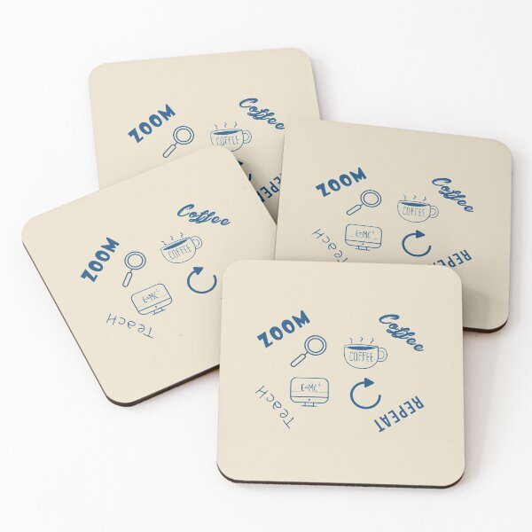 Item preview, Coffee Zoom Teach Repeat designed and sold by GranadaStore.