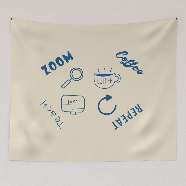 Item preview, Coffee Zoom Teach Repeat designed and sold by GranadaStore.
