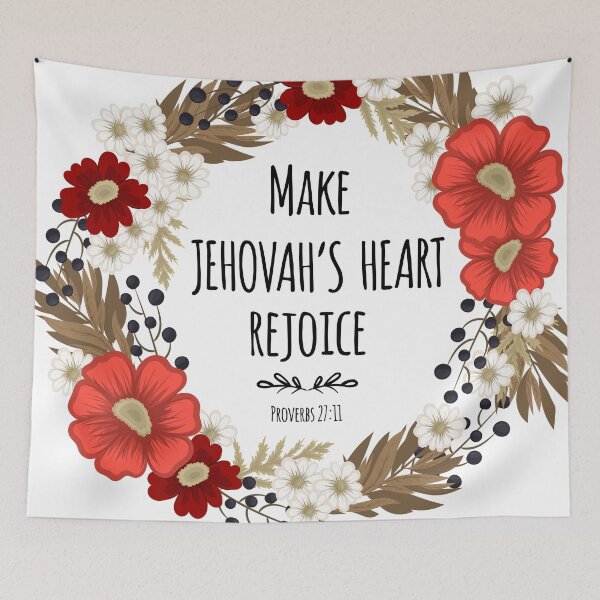 Item preview, Make Jehovah's Heart Rejoice designed and sold by KA DESIGNS.