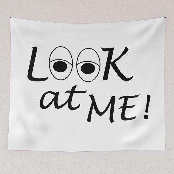 Item preview, Look at me. designed and sold by LuharBrothers.