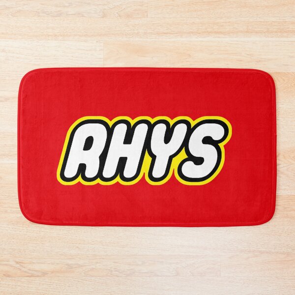 Item preview, Rhys personalize gift for mini builder and bricks fan Birthday Rhys designed and sold by Urosek.