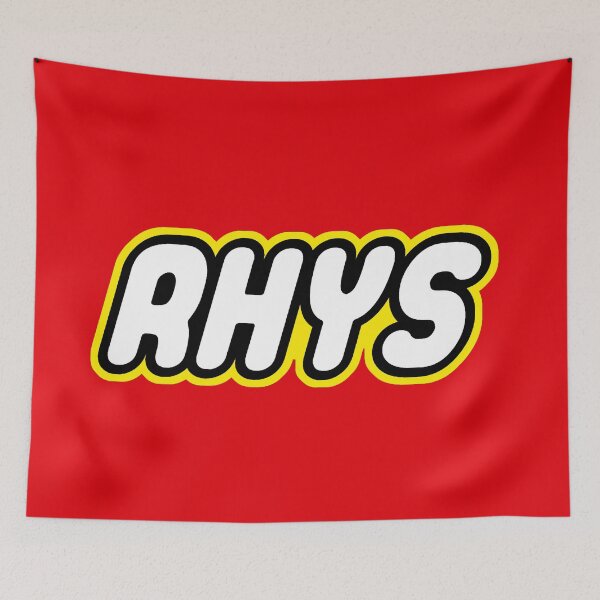 Item preview, Rhys personalize gift for mini builder and bricks fan Birthday Rhys designed and sold by Urosek.