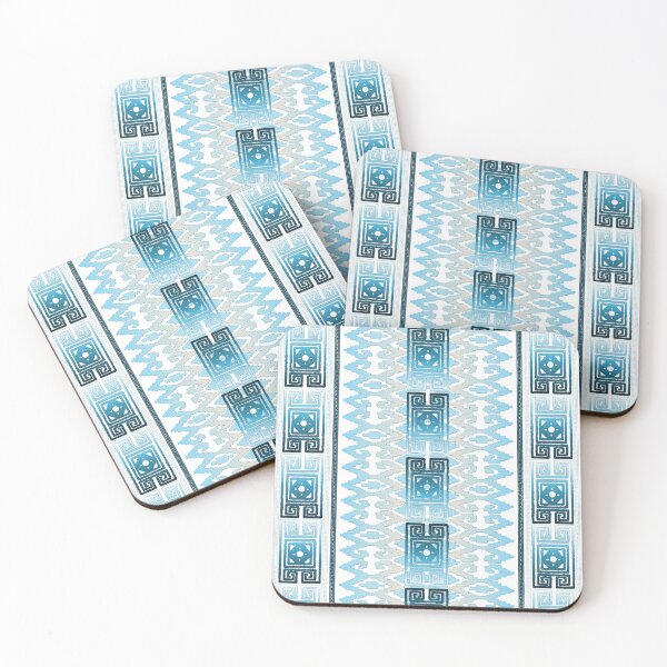 Item preview, Blue Shade Hill Tribe Pattern designed and sold by Adisak-designs.