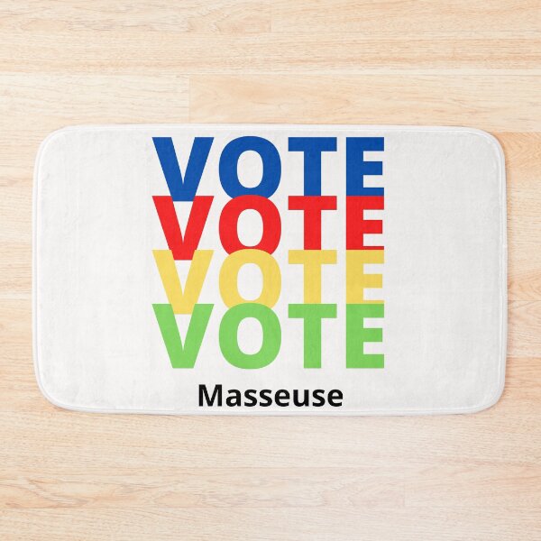 Item preview, Vote Masseuse designed and sold by majeed10.