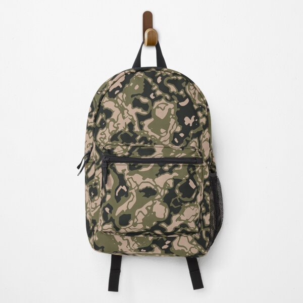 Item preview, Military Camouflage Artistic Cutout Patterns in Green, Beige and Black designed and sold by ShopieHome.
