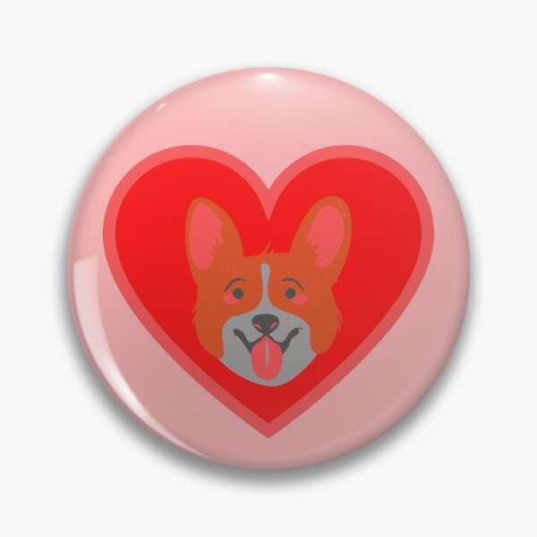 Item preview, Korgi Love In Pink designed and sold by HappyPetShirts.