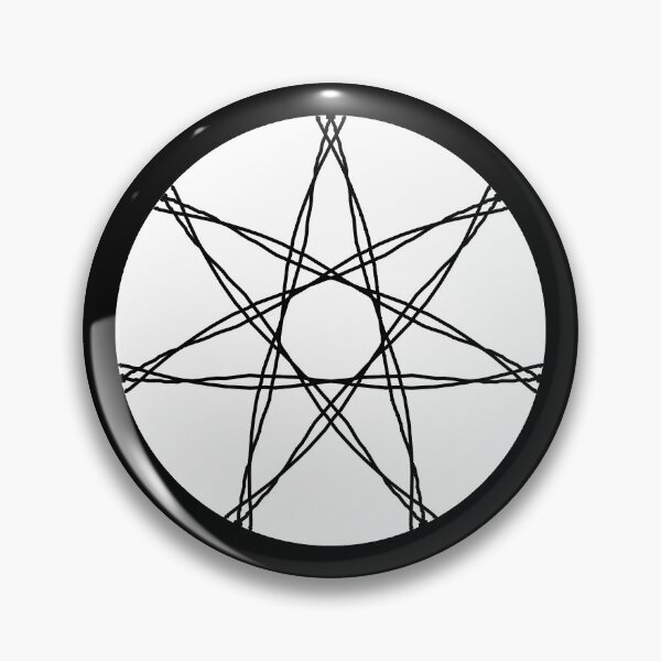 Item preview, Elven Star Pentagram Septagram Heptagram Pattern Design Fairy Star Faery Star designed and sold by Stephanie Small.