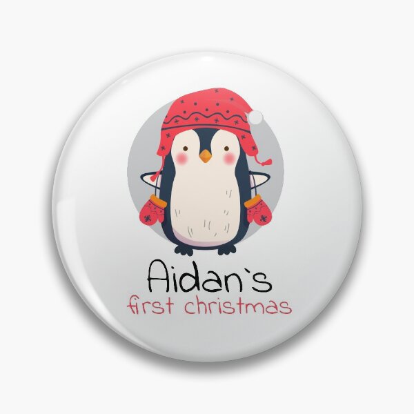 Item preview, Aidan first christmas Newborn Gift designed and sold by Urosek.