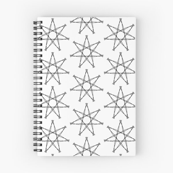 Item preview, Elven Star Pentagram Septagram Heptagram Pattern Design Fairy Star Faery Star designed and sold by Stephanie Small.