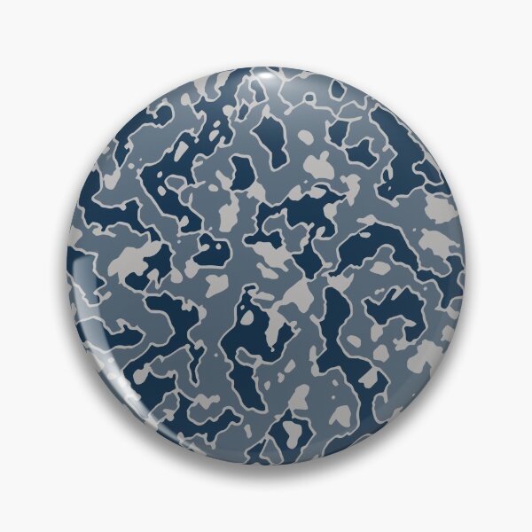 Item preview, Winter Camouflage Palette Knife Patterns in Blue Shades designed and sold by ShopieHome.