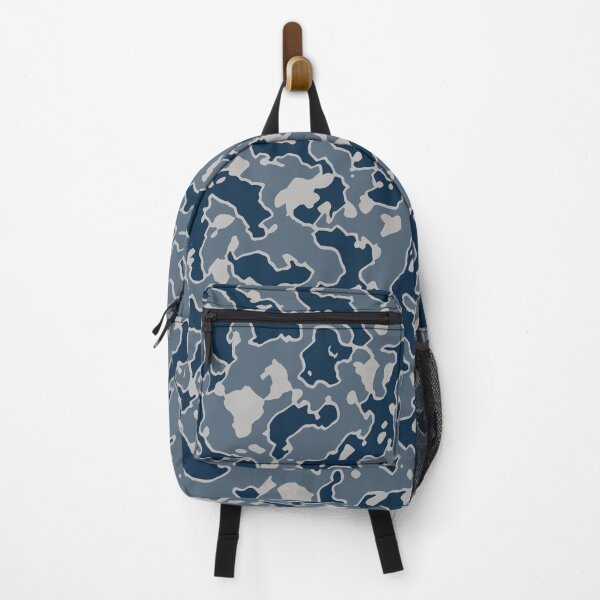 Item preview, Winter Camouflage Palette Knife Patterns in Blue Shades designed and sold by ShopieHome.