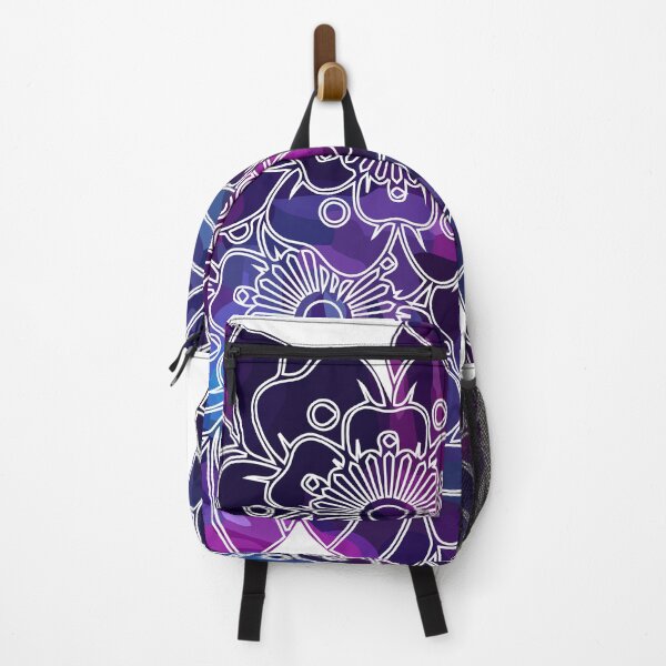 Item preview, Floral pattern purple mandala designed and sold by djal-lk.