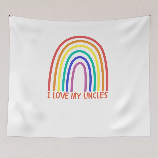 Item preview, I Love My Uncles - For Nieces and Nephews who Love Their Uncles! designed and sold by loverosehazel.