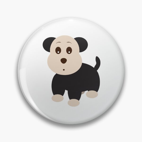 Artikelvorschau, Schwarzbrauner Hundekarikatur auf der Seite. Fun Design für DOG LOVERS Club entworfen und verkauft von jennythip.