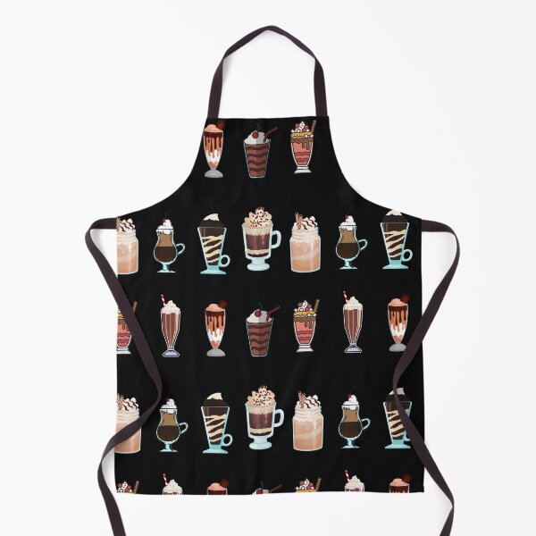Item preview, chocolate milk shake sticker pack design designed and sold by AGDesignstore.