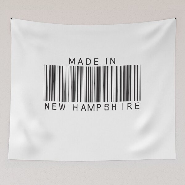 Item preview, Made In New Hampshire Barcode designed and sold by hockeng.