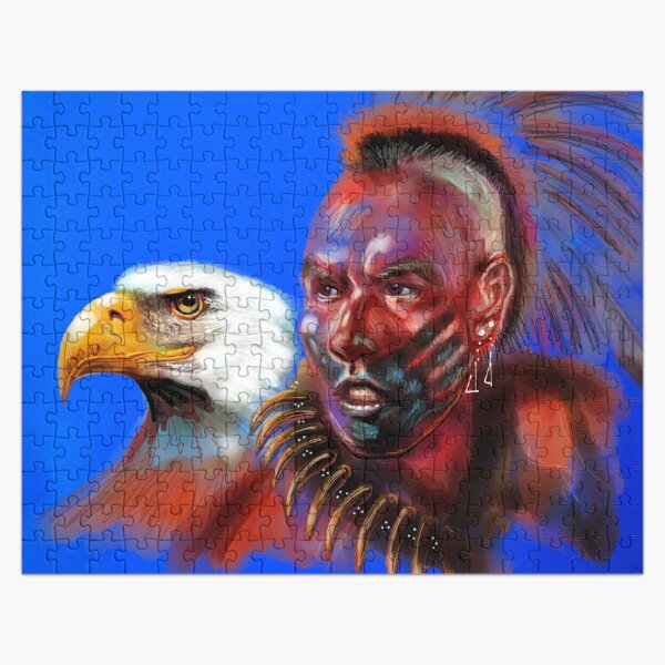 "Native American" Jigsaw Puzzle for Sale by ViBo1 Redbubble