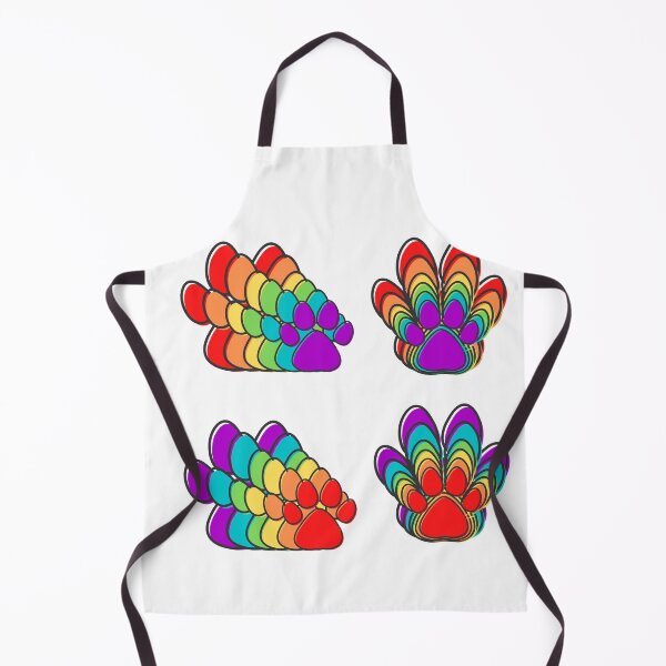 Item preview, Rainbow paws stickerpack designed and sold by NinaBetterNot.