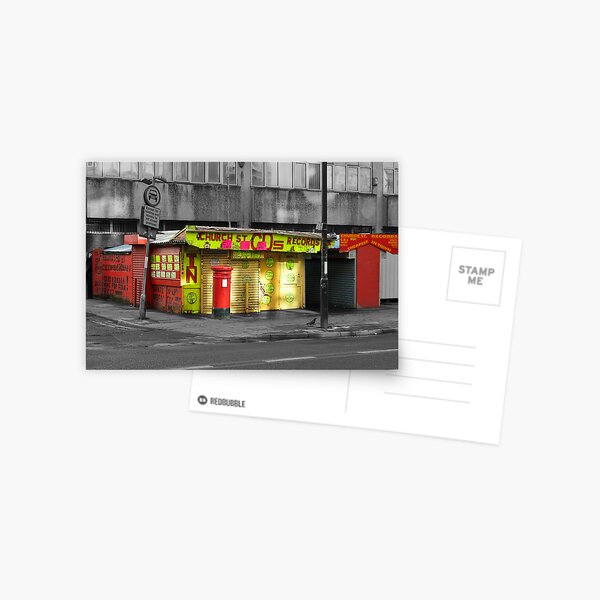 Church Street CDs Postcard