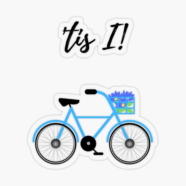 C'est moi! Enola Holmes Sticker transparent