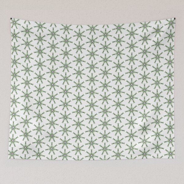 Item preview, Elven Star Pentagram Septagram Heptagram Pattern Design Fairy Star Faery Star designed and sold by Stephanie Small.
