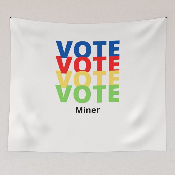 Item preview, Vote Miner designed and sold by majeed10.