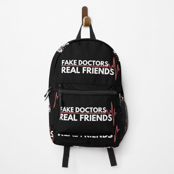Item preview, Fake doctors real friends quote by zach and donald designed and sold by GoodyLeo.