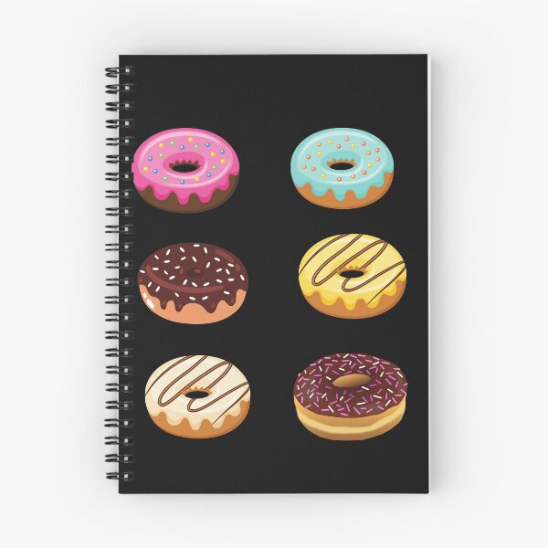 Item preview, cute donut sticker pack designed and sold by AGDesignstore.