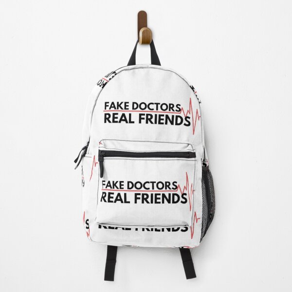 Item preview, Fake doctors real friends quote by zach and donald designed and sold by GoodyLeo.