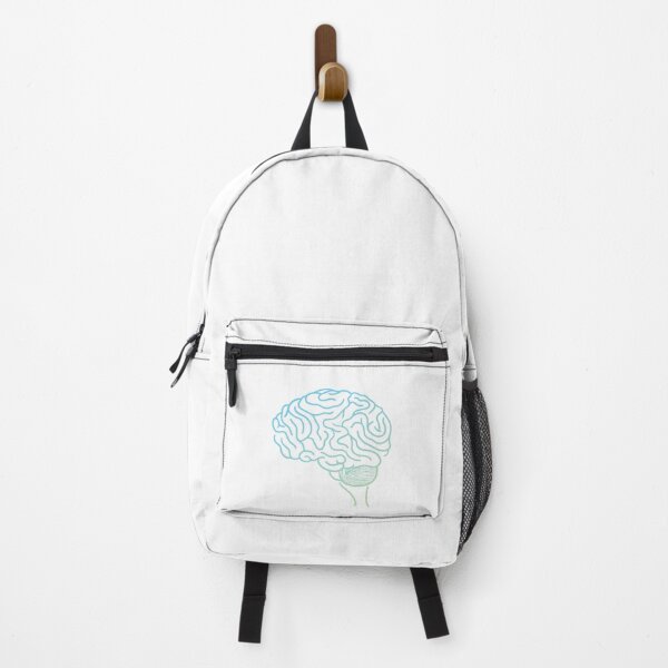 Item preview, Blue Gradient Brain Maze Outline designed and sold by Que Nguyen.
