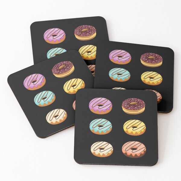 Item preview, cute donut sticker pack version 2 designed and sold by AGDesignstore.