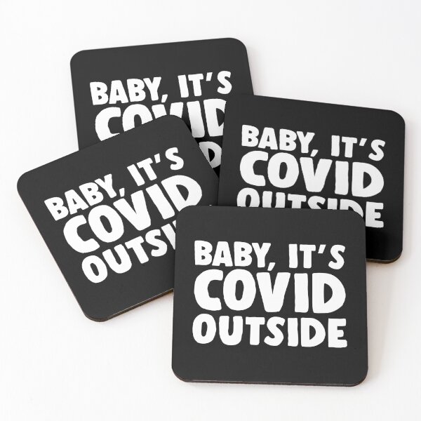 Item preview, Baby it's COVID Outside Funny Christmas designed and sold by CrystalCrush.