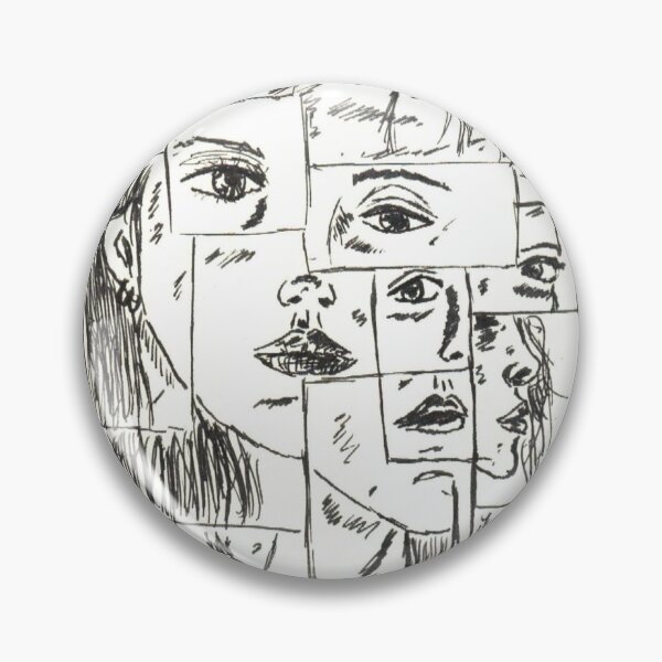 Item preview, fragmented face designed and sold by mialll.