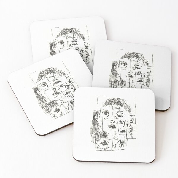 Item preview, fragmented face designed and sold by mialll.