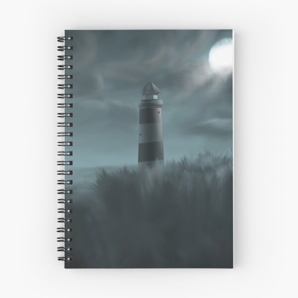 Item preview, Lighthouse Under the Moon designed and sold by Comatoad.
