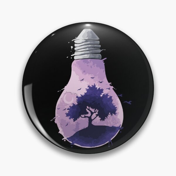 Item preview, Bulb of light - Purple Nature designed and sold by Sandra78.
