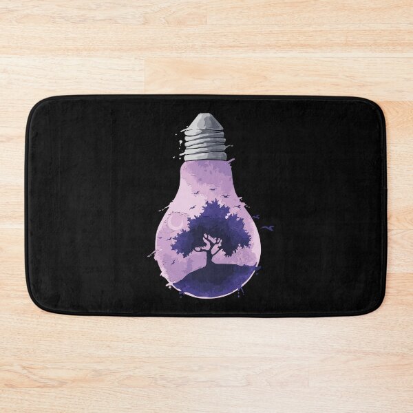 Item preview, Bulb of light - Purple Nature designed and sold by Sandra78.