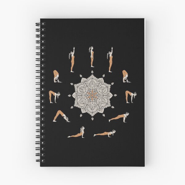 Item preview, Sun Salutation A Yoga Mandala Line Art designed and sold by sierratruong.