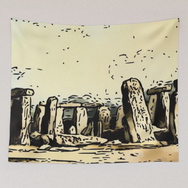 Item preview, Stonehenge Ancient Wonder Landscape designed and sold by Gordon Nelson.
