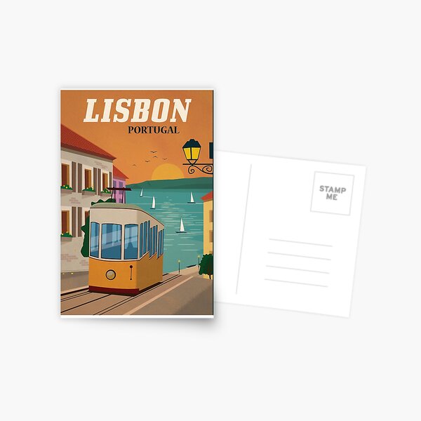 Lisbon Portugal Postcard