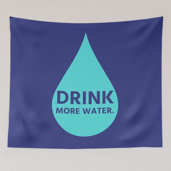 Item preview, Drink More Water – Remember to Hydrate designed and sold by loverosehazel.