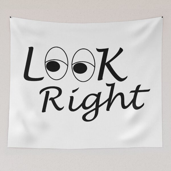 Item preview, Look Right designed and sold by LuharBrothers.